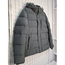 Зимова чоловіча куртка (сірий колір) 3XL